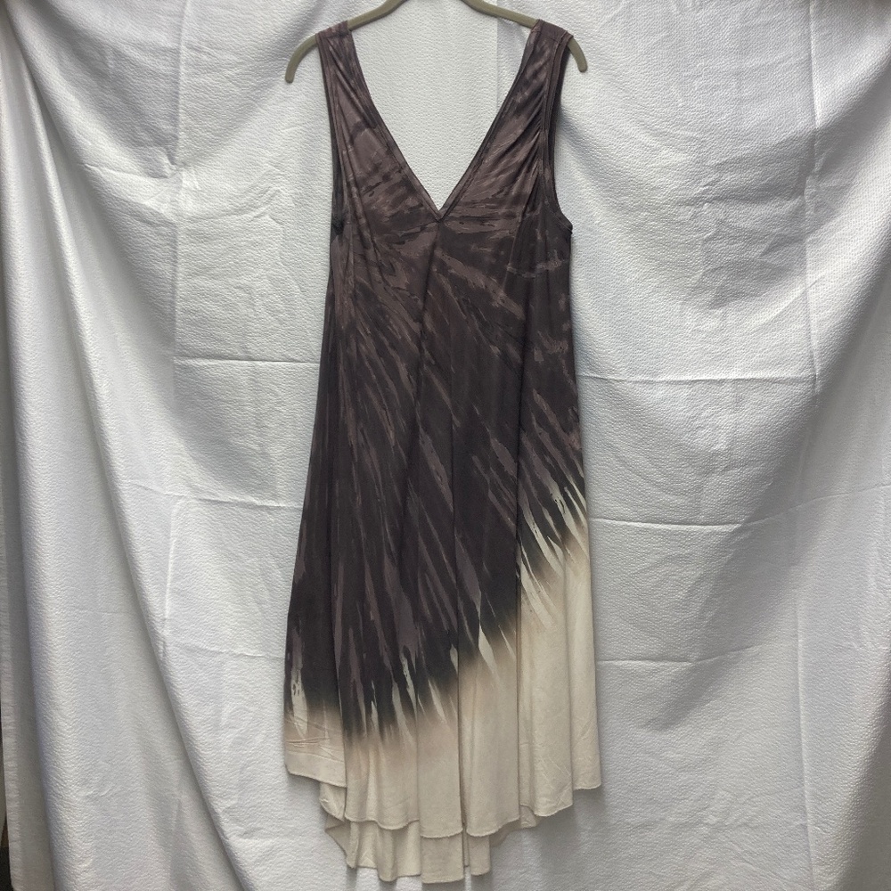 Watercolor Print Dress